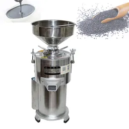 Peanut Butter Processor Machine Sauce Grinder Nut Sesame Milling Machine Commercial Electric Peanut Butter Grinding Machine