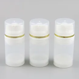 24 x 50 ml Tomt Travel Airless Lotion Pump Cream Bottle för kosmetisk användning 5 / 3oz bärbara behållare