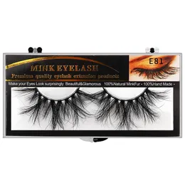 Long Mink Lashes 5d Mink Eyelash 5d 25mm Long Thick Mink Lashes Handgjorda False Eyelash Eye Makeup 10 Styles
