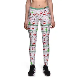 Qickitout 12% Spandex Cintura Alta Fruta Amarela Fresco Limão Impressão Digital Fiess Workout Leggings Mulheres Estilos de Verão 201203