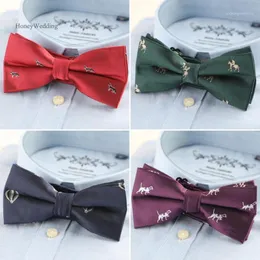 Papillon di buona qualità Papillon per uomo Banchetto Festa di nozze Sposo Cravatta Farfalla Nodo Nero Rosso Bianco Ragazzo Mens Bowties1