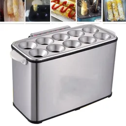 Small 10-tube Egg Omelette Master Sausage Machine /Hot dogs baking Machine /Breakfast Egg Boiler 220v/110v