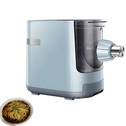 Högkvalitativ elektrisk nudelmaskin Hushållsautomatisk Pasta Maskin Rostfritt Stål Multifunktionell Intelligent Pasta Machine 220W