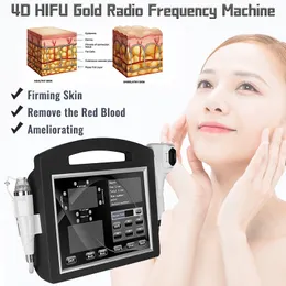 أحدث HIFU التخسيس التركيز بالموجات فوق الصوتية آلة الجمال 4D لوجه رفع الجلد releingradio تردد RF معدات إزالة التجاعيد تجاعيد التجاعيد