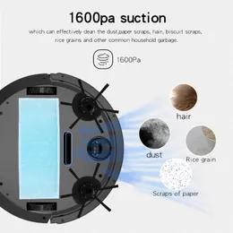 FreeShipping Inteligente robô aspirador de pó 2000Pa App Controle Remoto Vacuum Cleaner Início multifuncional sem fio Robot varredora