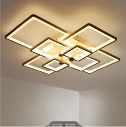 Nowoczesny LED Sufit Żyrandol Światła Lampa LED do sypialni Divalroom Lampadario Moderno Luster Lustre Lighting AC85-265V