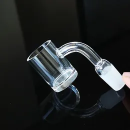 Mais novos acessórios para fumar apartamento top gavel banger 14mm 18mm fêmea articulação térmica banger com reator de núcleo para unhas de vilas