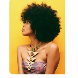 Ny frisyr lndian hår afrikansk amerikan afro kort bob lockigt naturlig peruk simulering mänskligt hår afro kinky lockig peruk för kvinna