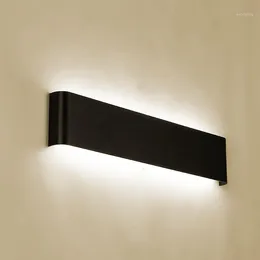 Vägglampa nordiskt led sovrum wandlamp bak spegel ljusarmatur mode aluminium hembelysning trapp bredvid arandela1