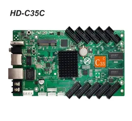 Alta qualidade HD-C35C HD tela LED placa controladora full color cascata Asynchronous cartão de controle de 1024 * 512 WIFI