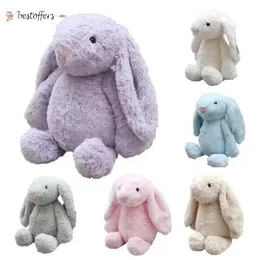 DHL Fast Easter Bunny Favor 12 cali 30 cm Pluszowa Wypełniony Zabawki Kreatywne Doll Miękkie Długie Ucho Królik Zwierząt Dzieci Baby Walentynki Prezent Urodzinowy FY748 B0114