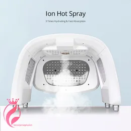 Soothes Inflammation And Reduces Pores Foldable 7 Facial Wrinkle Removal Led Photon Therapy Beauty Light System Led Photon Face Machine