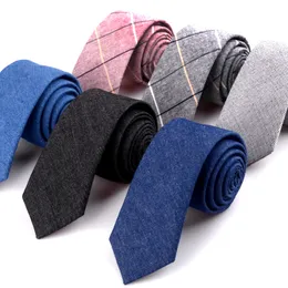 Brudgummen slipsar klassisk färg mager 100% ull tie brudgummen slips affärsmöte mode skjorta tillbehör