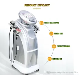 Professionell 80K Vakuumkavitation Body Slimming RF Ultrasonic Lipo Weight Loss Beauty Machine