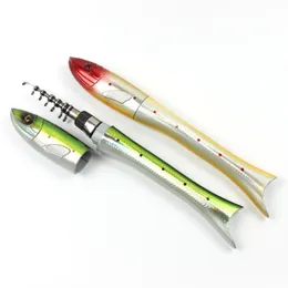 Fiske 1.6m pennstångrulle combo set premium mini pocket hopfällbart pole kit teleskop spinning