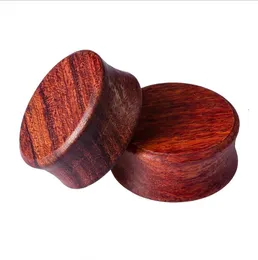 Nowatorskie Naturalne Wood Ear Plugs Tunnels Biżuteria Wskaźniki 8-25mm Ear Tragus Expander Nearser Body Piercing Biżuteria