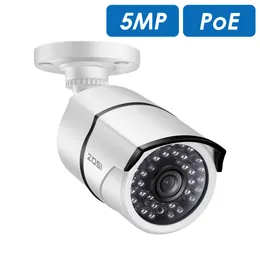 IPカメラ5MP HD屋外防水赤外線30Mナイトビジョンセキュリティビデオ監視監視サイレンアラーム