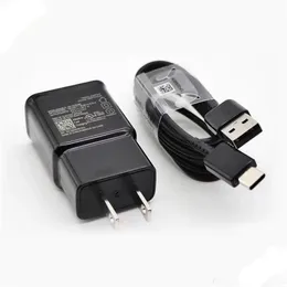 USB Fast Laddare för S8 S10 9V 5V 2A Travel Wall Plug Adapter Full 2a Home Charge Dock Black Cable