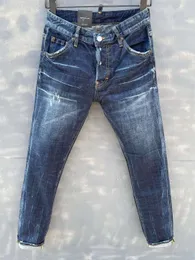 Moda italiana Jeans ocasionales europeos y americanos, lavado de alta gama, pulido a mano, calidad optimizada LA021-1