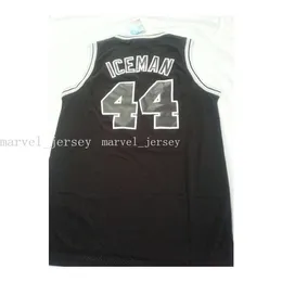 Dikişli özel 44 George Gee Gervin Jersey Üst Retro Nakış Basketbol kadın gençlik erkek basketbol formaları XS-6XL NCAA