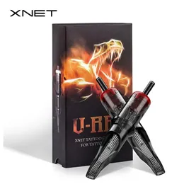 XNET V-Rex Tattoo Cartridge Needles RM Disposable Steriliserad säkerhet Permanent Makeup Needle för maskiner Grips 211229