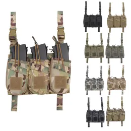 Outdoor Sports Tactical MOLLE Magazine Pouch Backpack Bag Vest Gear Accessory Mag Holder Cartridge Clip NO11-549