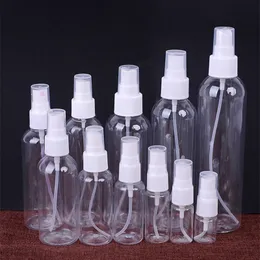 プラスチック製のパッキングボトル30ml 50ml 100mlクリアポンプスプレーの空のボトルペットメイクアップ香水瓶A12