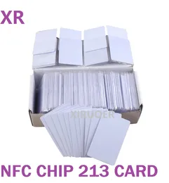 1000Pcs NFC PVC card 13.56MHz ISO14443A NFC 213 PVC Card 144Bytes HF Tag compatible with for all NFC enabled phones