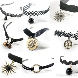 Halsketten-Anhänger, hochwertiges Band, Halsband, Glocke, Seestern-Halskette für Freundin, Samt-Halsketten