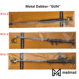 165mm Metal dabbers design speciale cera intaglio strumento dab accessori per fumatori in acciaio inossidabile per chiodi al quarzo banger, bong, piattaforme petrolifere dab