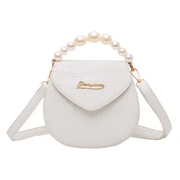 Hot Sale Xiniu Fashion Women Serpentine Leather Crossbody Bags Handle Bags Pearl Shoulder Borsa a tracolla