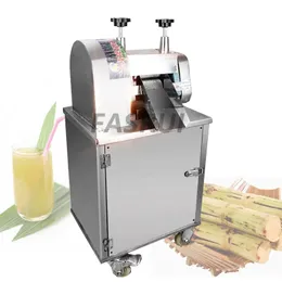 Electric Sugarcane Machine Commercial Sugarcane Juicer Stainless Steel Risk Equipment