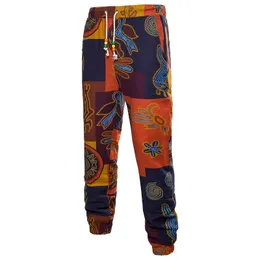 MENS LITTHING DROADING FLORALE JOGGERS PANNE SUDED SUSTER SIMMA CASUALE CASUALE PANTANI DI FITNESE PROPRIETURA PLUS