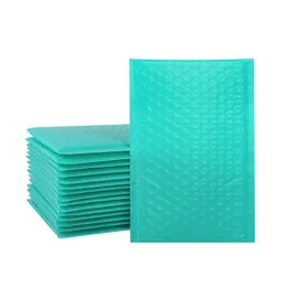 Blue Poly Bubble Mailers Self Seal Padded kuvert 13x18cm Bubble Foded Wrap Shipping Packaging Presentväskor XBJK2102