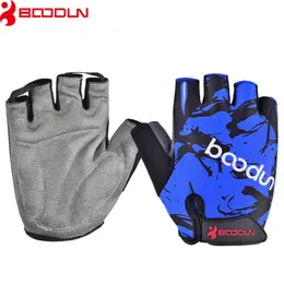 Boodun Sport Weight Firingハーフフィンガーグローブジム男性通気性グローブ女性エクササイズソフトフィットネス卸売手袋サプライヤーQ0108