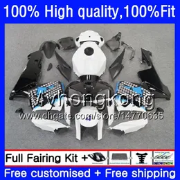 FAIRING 100% FIT FÖR HONDA CBR 600 Blue Graffiti CC RR CBR600F5 600CC 48HM.142 CBR 600RR CBR600RR 2005 2006 CBR600 RR F5 05 06 Injektionskropp