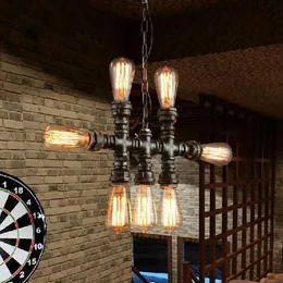 American country retro personality creative industrial style bar restaurant my bedroom living room castle bar hose chandelier