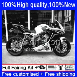 Bodywork For HONDA CBR 650F CBR650F 11 12 13 2014 2015 53HM.103 CBR650 F CBR-650F CBR 650 F 2011 White grey 2012 2013 14 15 16 Fairing kit