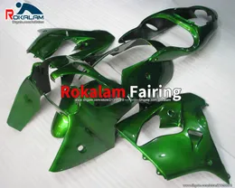 Casco verde para Kawasaki Ninja ZX-9R Feeterias ZX9R 2000 2001 ZX 9R 00-01 Cowling (moldagem por injeção)