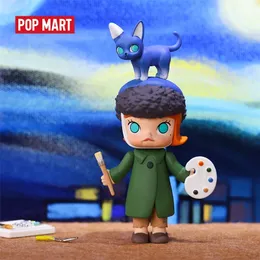 Pop Mant Molly Aukusta Seria Zabawki Rysunek Blind Box Akcja Figura Urodziny Prezent Kid Zabawki Darmowa Wysyłka LJ200928