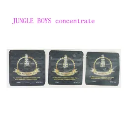 420 0.5G Jungle Boys Mylar Borse Cera Confezione concentrata con resistenza per bambini La borsa a prova di odore per intenditori esigenti