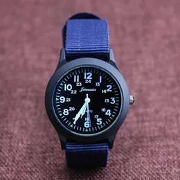 Children's Watches 2022 JINNAIER Men Children Boys Fashion Cool Quartz Saber Students Canvas Electronic Wrist Watch