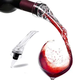 Aerator wina Wybielniki Party Dostawy Czerwone Akcesoria Do Wino Narzędzia do zasilania Gas bezpieczeństwa żywności ABS i materiał akrylowy z filtrem