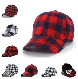 2020 fashion mens cotton plaid snapback hats baseball caps hat gorra cap for men women snapbacks ball caps autumn winter hat