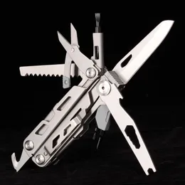 2019 New Design Multi Tools Plier Folding Knife Survival Multitool Outdoor EDC Gear Camping Fishing Tool Stainless Steel Y200321
