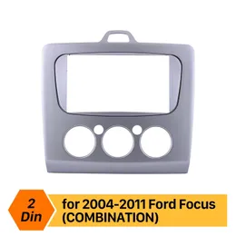 2 DIN 패널 플레이트 refitting frame dash mount 키트 자동차 라디오 근막 2004 년 2005-2011 포드 포커스 173 * 98 / 178 * 100 / 178 * 102mm