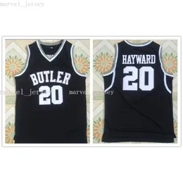 Stitched custom Ncaa butler College 20 HAYWARD Black Embroidery Basketball Jerseys women youth mens basketball jerseys XS-6XL NCAA