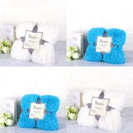 Autumn And Winter Kids Blanket Double Faced Velvet Thickening Children PV Plush Gift Woollen Blankets Hot Sale High Quality 17yx J2