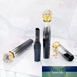 30pcs Gradient Black Empty Lipstick Tube Elegant Lip Balm Tube DIY Lipstick Oblique Edge Container