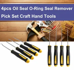 Nowy 4 sztuk Zestaw trwałych samochodów Hook Oil Seal Orping Seal Remover Pick Set Craft Narzędzia ręczne Darmowe nowe przybycie